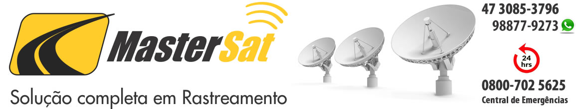 Rastreamento via satélite em Joinville